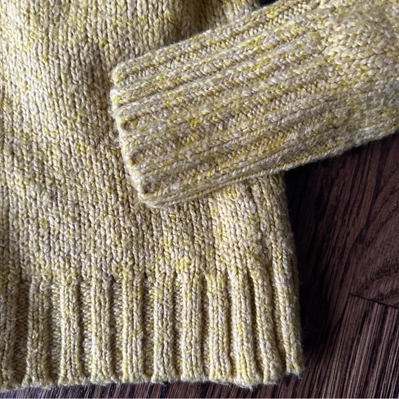 American Eagle Outfitters Yellow Fair Isle Cozy Knit Sweater - Picture 3 of 13